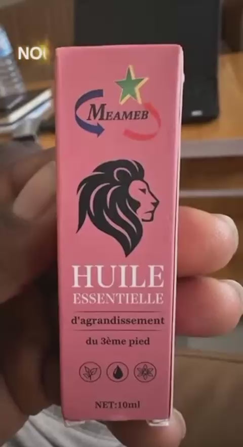 Huile d'agrandissement du 3ème pied Meameb : 21 Jours de traitement