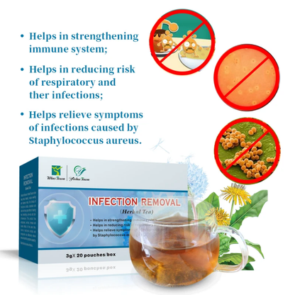 Thé Anti-Infections - Traitement rapide et définitif des infections urinaires et genitales